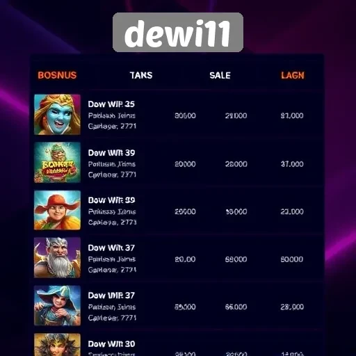 Menelusuri Kelebihan Situs Game Dewi11 di Indonesia